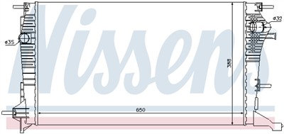 NISSENS 637607 EAN: 5707286322509.
