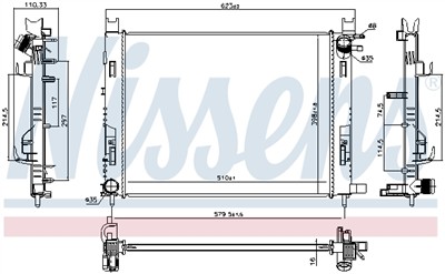 NISSENS 637627 Číslo výrobce: 72519750. EAN: 5707286361546.