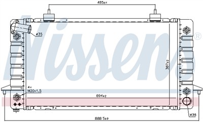 NISSENS 64029 EAN: 5707286216075.