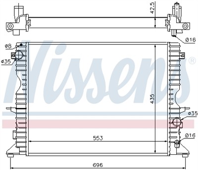 NISSENS 64311A EAN: 5707286218031.