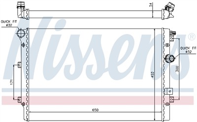 NISSENS 65015 EAN: 5707286270404.
