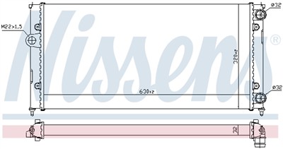 NISSENS 651931 Číslo výrobce: 376713424. EAN: 5707286221741.
