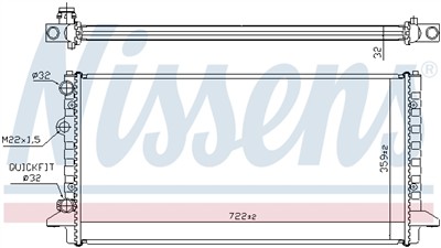 NISSENS 65256 Číslo výrobce: 376717754. EAN: 5707286222328.