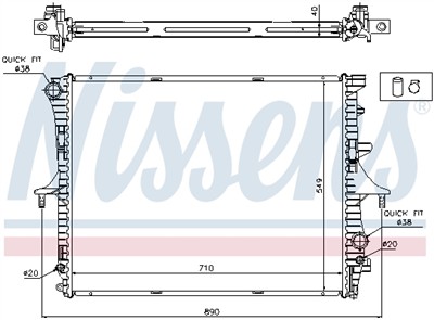 NISSENS 65275A EAN: 5707286222502.