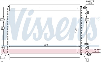 NISSENS 65294 Číslo výrobce: 376764624. EAN: 5707286342743.
