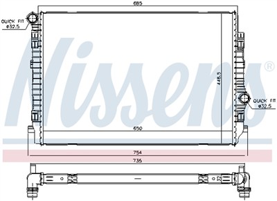 NISSENS 65341 EAN: 5707286410787.