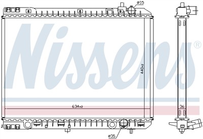 NISSENS 666230 EAN: 5707286409446.