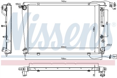 NISSENS 67040 EAN: 5707286226609.