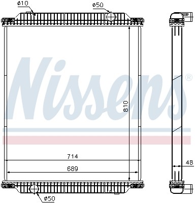 NISSENS 672570 Číslo výrobce: 376721771. EAN: 5707286350281.