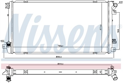 NISSENS 67287 EAN: 5707286321038.