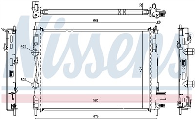 NISSENS 67360 Číslo výrobce: 376753691. EAN: 5707286269651.