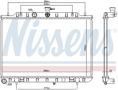 NISSENS 67366 Číslo výrobce: 72511676. EAN: 5707286322554.