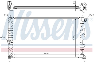 NISSENS 68002A EAN: 5707286229341.