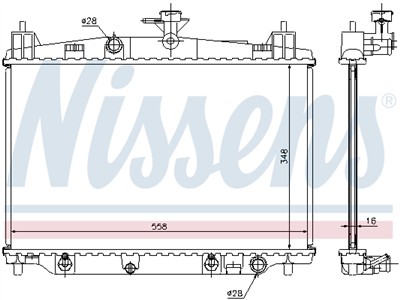 NISSENS 68505 EAN: 5707286271388.