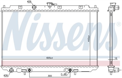 NISSENS 68732 EAN: 5707286358102.