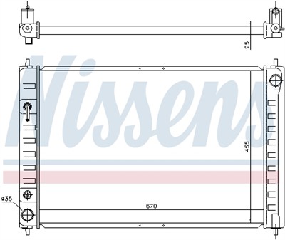 NISSENS 68743 EAN: 5707286372962.