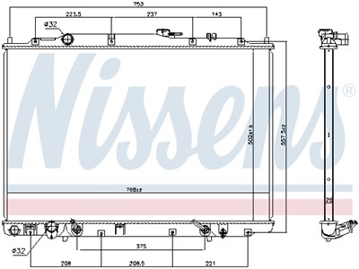 NISSENS 69476 EAN: 5707286230972.