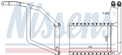 NISSENS 707078 EAN: 5707286435551.