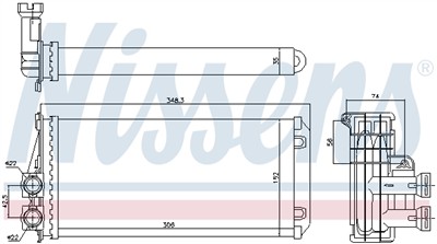 NISSENS 707083 Číslo výrobce: 351315581. EAN: 5707286436879.
