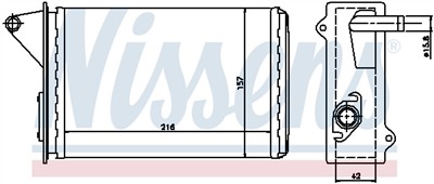 NISSENS 71429 Číslo výrobce: T663R. EAN: 5707286232389.