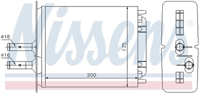 NISSENS 71439 Číslo výrobce: T735R. EAN: 5707286232426.