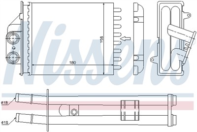 NISSENS 71453 Číslo výrobce: 351331354. EAN: 5707286232556.