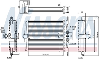 NISSENS 72019 EAN: 5707286233409.