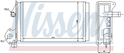 NISSENS 73964 Číslo výrobce: T729R. EAN: 5707286235021.