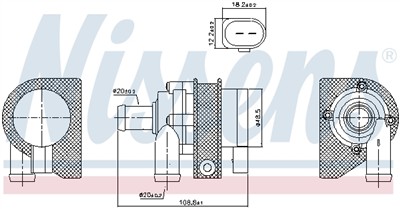 NISSENS 831061 EAN: 5707286486638.