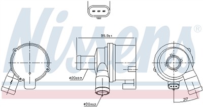 NISSENS 831070 EAN: 5707286486720.