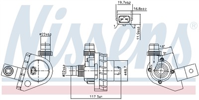 NISSENS 831115 EAN: 5707286502611.