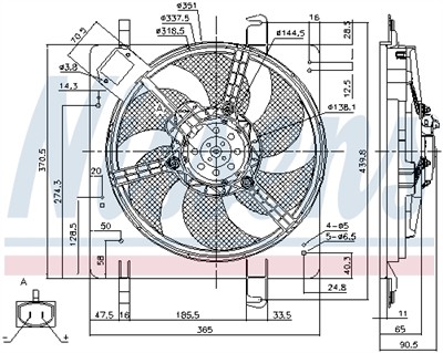 NISSENS 85028 EAN: 5707286241473.