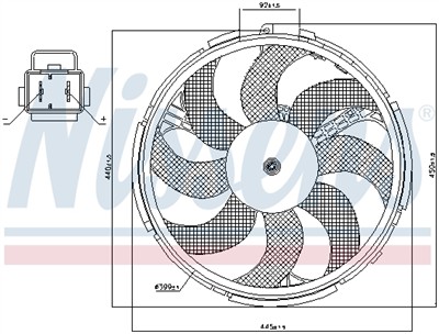NISSENS 85036 EAN: 5707286241558.