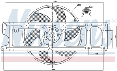 NISSENS 85253 EAN: 5707286243606.