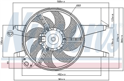 NISSENS 85583 EAN: 5707286246348.