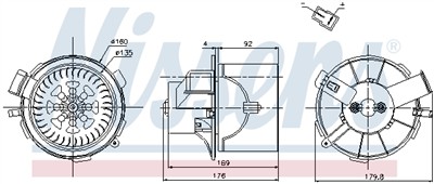 NISSENS 87138 Číslo výrobce: 351039231. EAN: 5707286382053.