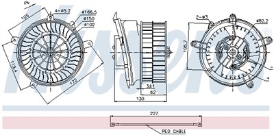 NISSENS 87152 Číslo výrobce: 009159301. EAN: 5707286387225.