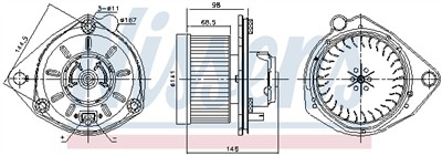 NISSENS 87168 EAN: 5707286390591.