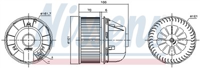 NISSENS 87491 Číslo výrobce: 351150601. EAN: 5707286432895.