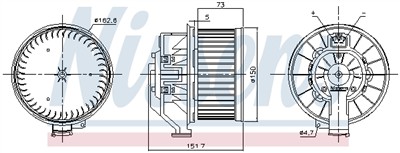 NISSENS 87493 EAN: 5707286432918.