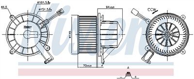 NISSENS 87638 Číslo výrobce: 72523803. EAN: 5707286434370.
