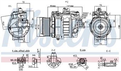 NISSENS 890060 EAN: 5707286382916.