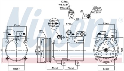 NISSENS 890136 EAN: 5707286388048.