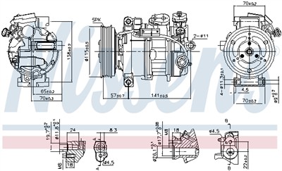 NISSENS 890246 Číslo výrobce: 72524675. EAN: 5707286402508.