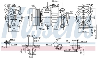 NISSENS 89026 EAN: 5707286348981.