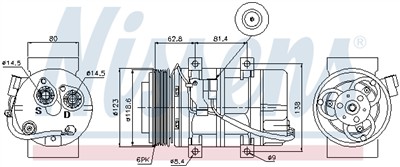 NISSENS 89069 EAN: 5707286349421.