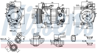 NISSENS 891097 EAN: 5707286520134.
