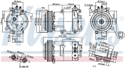 NISSENS 89569 EAN: 5707286383401.