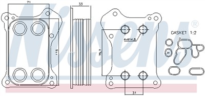 NISSENS 90739 EAN: 5707286387720.