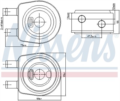 NISSENS 90850 EAN: 5707286464605.